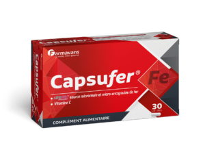 Capsufer Fer Vitamine C 30 Gélules