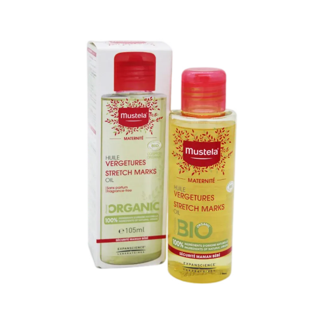 Mustela Huile Vergetures Bio 105ml Mustela Huile Vergetures Bio 105ml - Tunisie