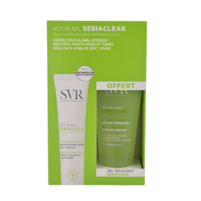SVR Sebiaclear Active Gel 40ml + Gel 55ml Offert