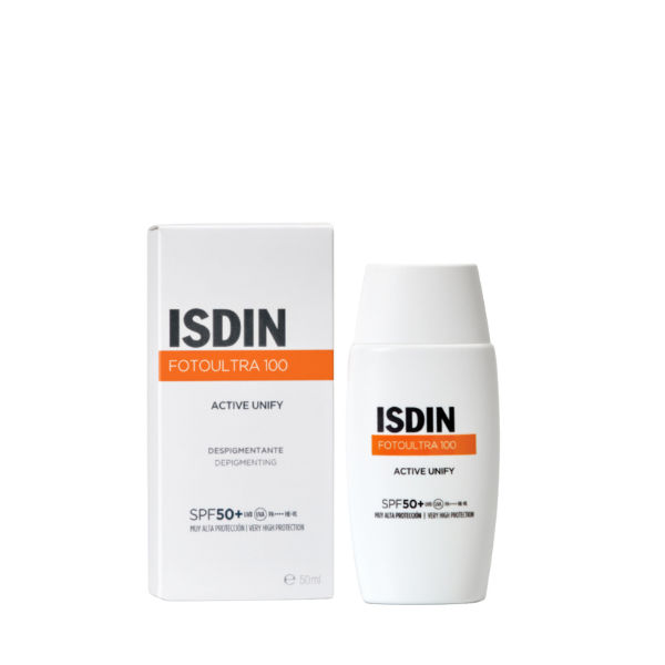 ISDIN Active Unify Invisible SPF50+ 50ml - Tunisie
