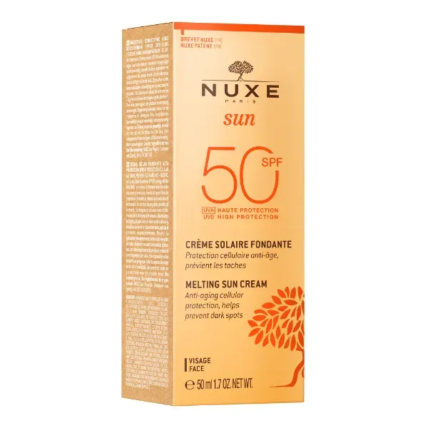 NUXE Sun Crème Fondante SPF50 Visage 50ml