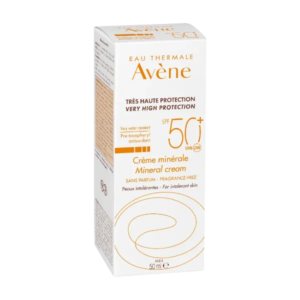 AVENE Écran Crème Minéral SPF50+ 50ml - My Pharmacy Tunisie