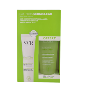 SVR SEBIACLEAR MAT+PORES 40ml + Gel 55ml Offert