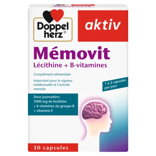 Memovit Aktiv 30 capsules au meilleur prix en Tunisie