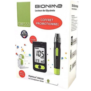 Bionime Coffret Glycémie 2x50 Bandelettes - Tunisie
