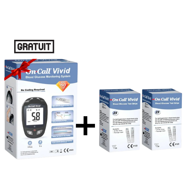 ON CALL VIVID 25 Bandelettes + Appareil + 10 Bandes offertes