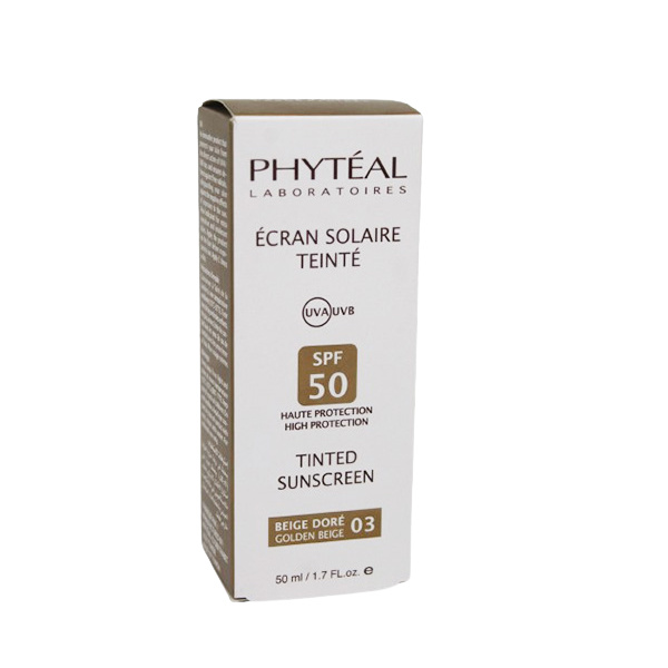 PHYTÉAL écran solaire teinté beige doré SPF50 - Tunisie