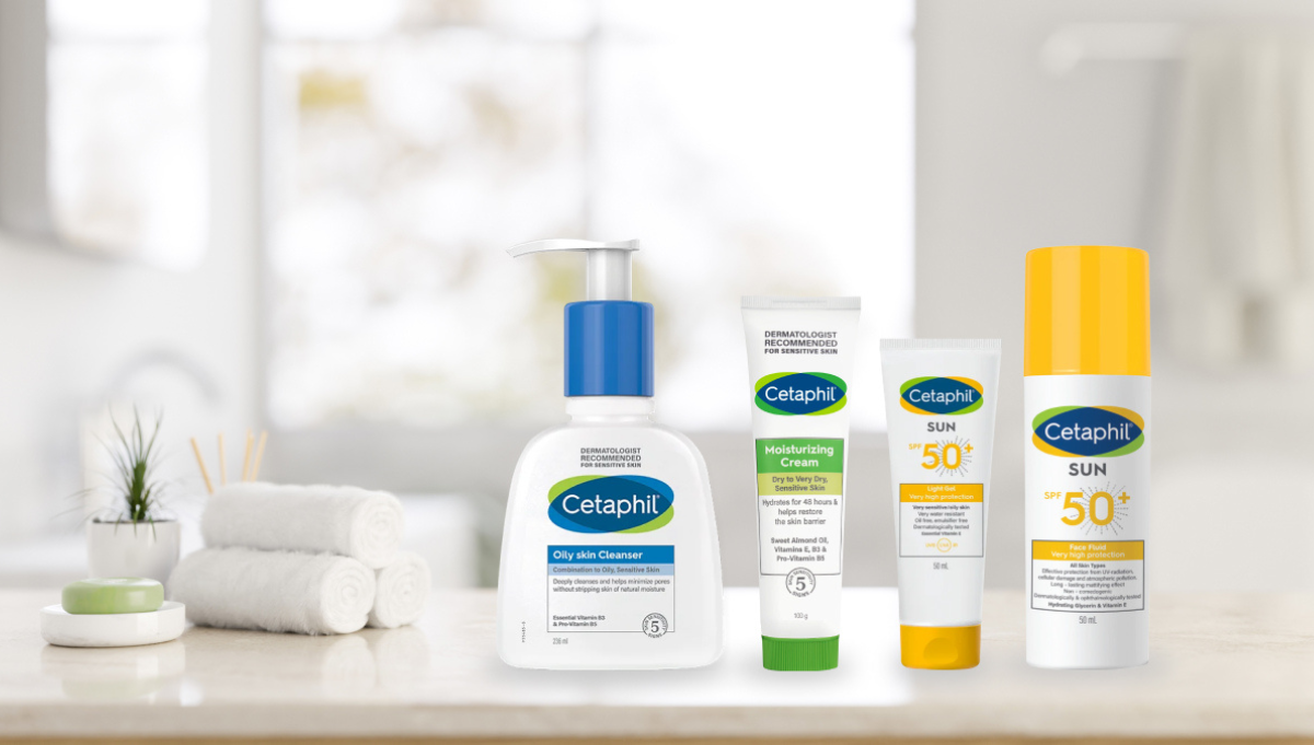 Cetaphil gamme complète disponible chez My Pharmacy en Tunisie
