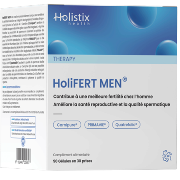 HOLISTIX HoliFERT MEN - Complément pour fertilité et santé masculine