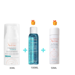 Pack Avène: Cleanance Comedomed crème anti-imperfection + gel nettoyant et eau thermale offerts